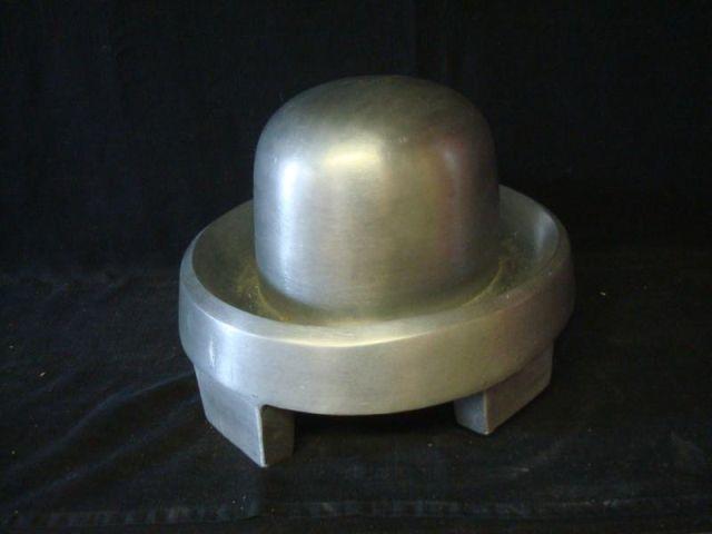 Vintage Cast Aluminum Hat Form bdcf4