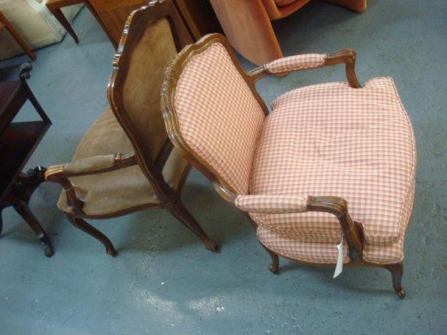 2 Louis XV Style Chairs. From a Larchmont