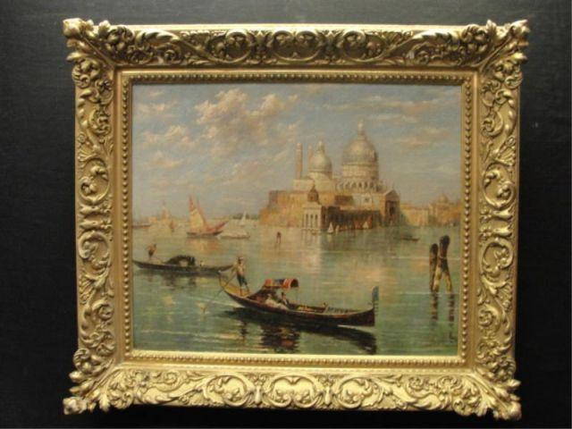 Unsigned 19th Century Oil on Canvas  bdd60