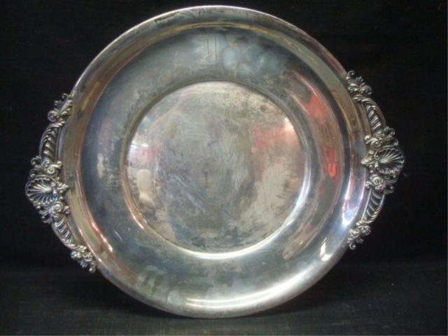 George Jensen Sterling Tray G J  bdd7f