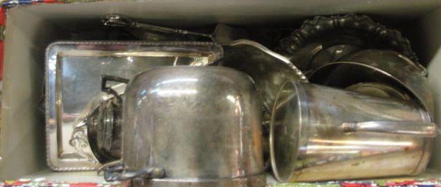 Lot of Assorted Silverplate. From a