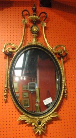 Regency Style Giltwood Black bddad