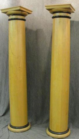 Pair of Biedermeier Style Columns