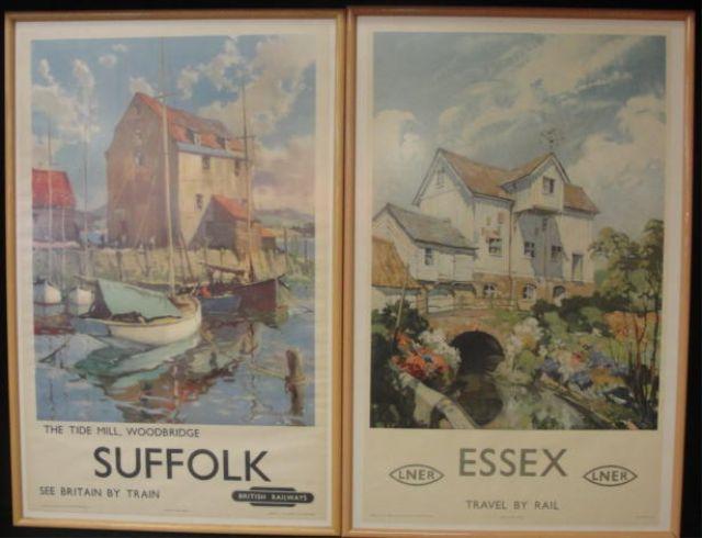 Pair of British Rail Color Posters  bddbf