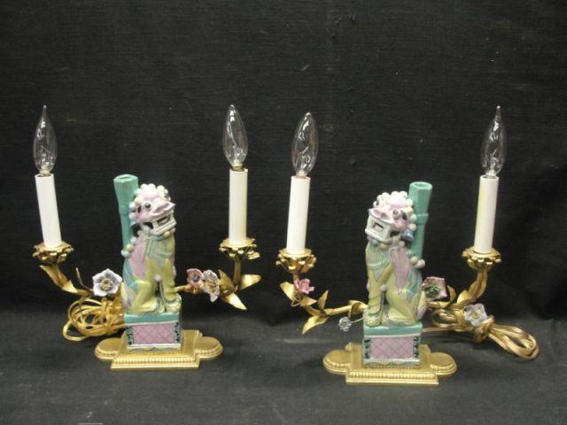 Pair of Asian Style Porcelain  bde05