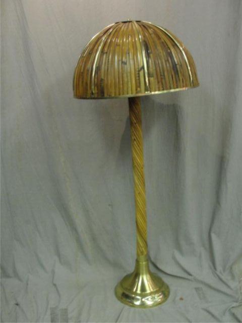 Bamboo Form Lamp. From a Scarsdale