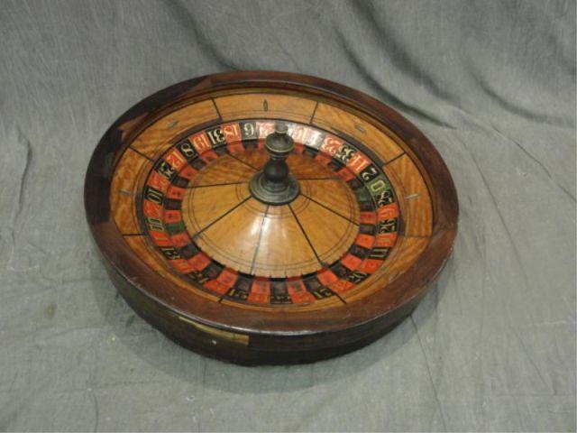 Vintage Roulette Wheel From a bde5d