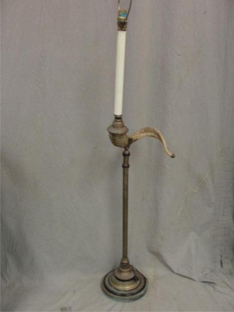 Standing Horn Lamp From a Scarsdale bde5f