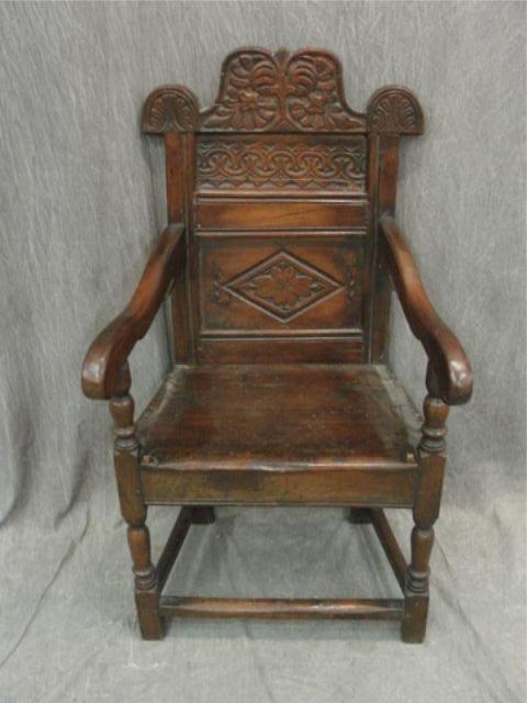 Antique Possibly Italian Arm Chair.