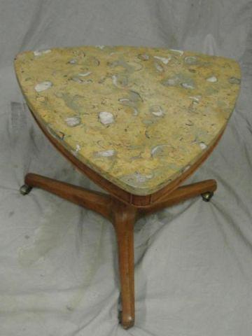 Midcentury Marbletop Table. From