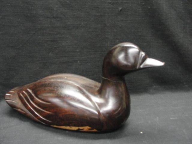 Midcentury Rosewood Decoy From bde6f