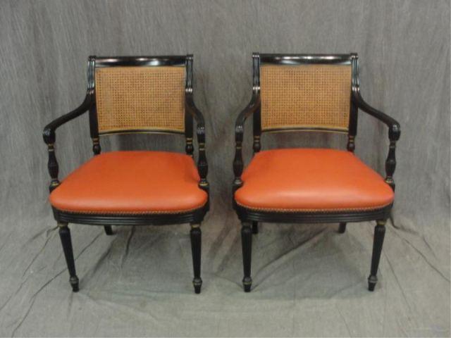 Pair of Black Neoclassical Style bde8f