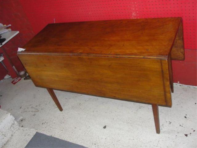 19th Cent Drop Leaf Table. From