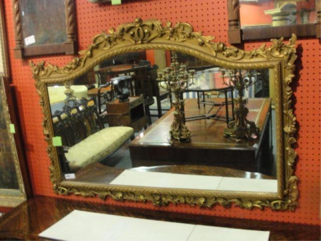 Decorative Giltwood Mirror with