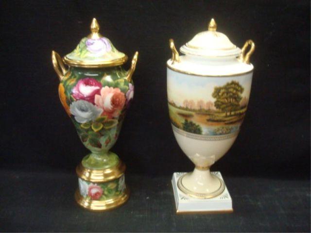 2 WEDGWOOD Porcelain Lidded and