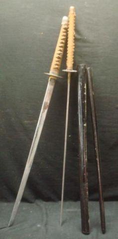 2 Samurai Swords with Sheaths. From