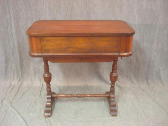 Victorian Desk with Sliding Writing