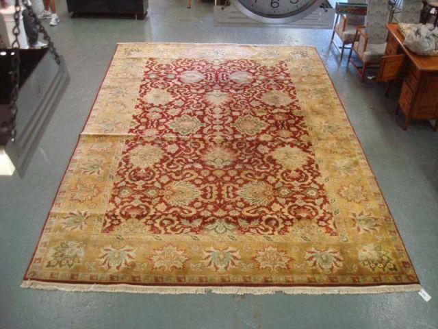 Handmade Openfield Carpet. From