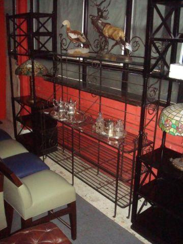 Large Iron Baker s Rack Some chips bdbe1