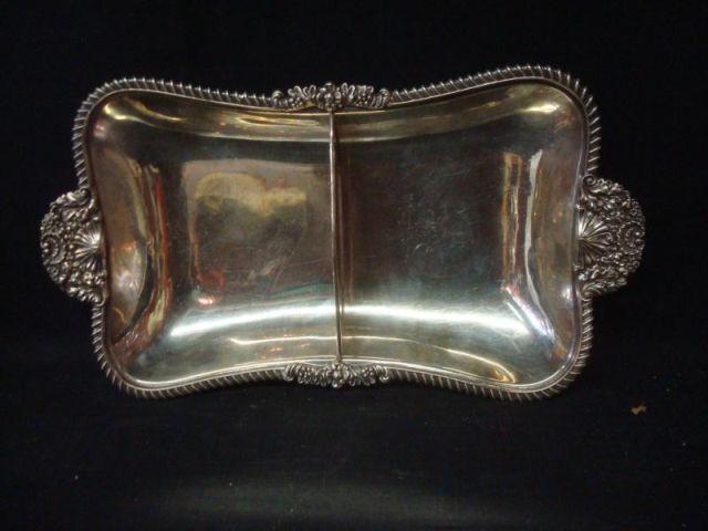 Silverplate Service Dish. From