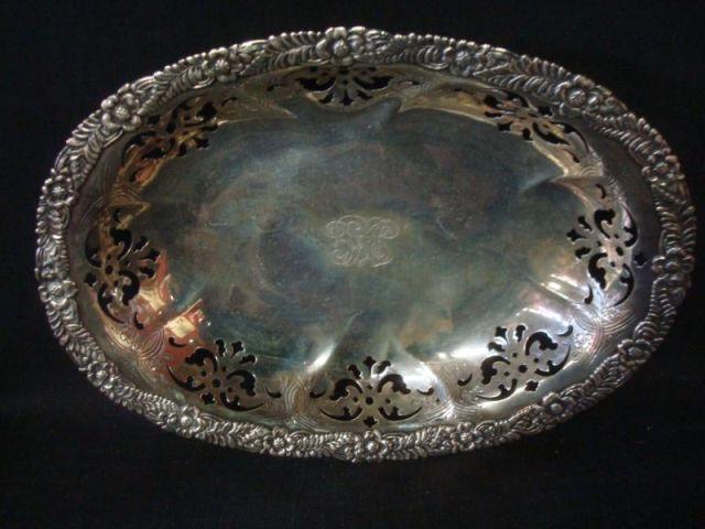 TIFFANY Sterling Tray. With a monogram.