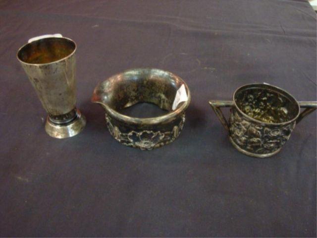 Sterling 3 Pieces of Assorted  bdc12