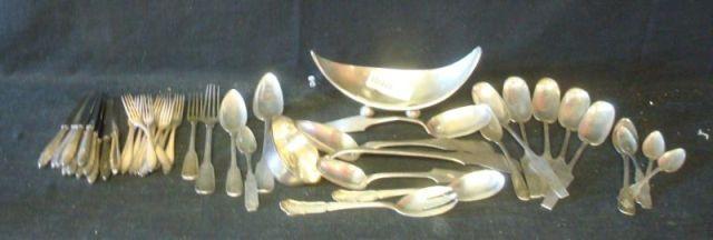 Lot of Assorted Silver Serving bdc1a