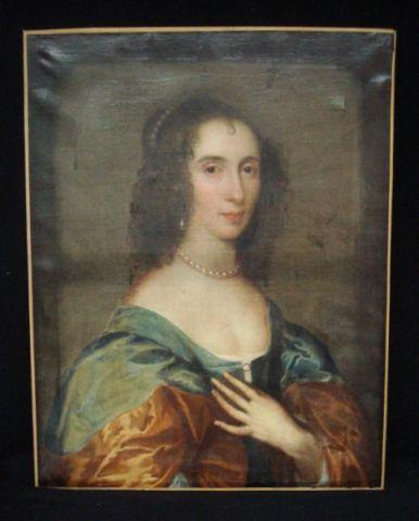 17th Cent English Portrait of Woman  bdc39