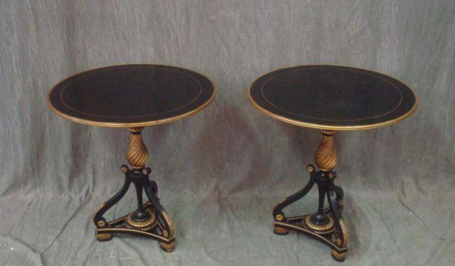 Pair of Empire Style Side Tables bdc3f