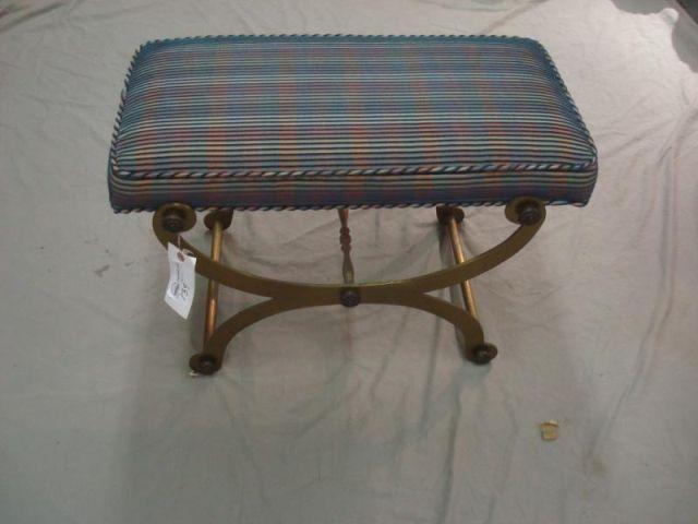 Neoclassical Style Midcentury Bench.