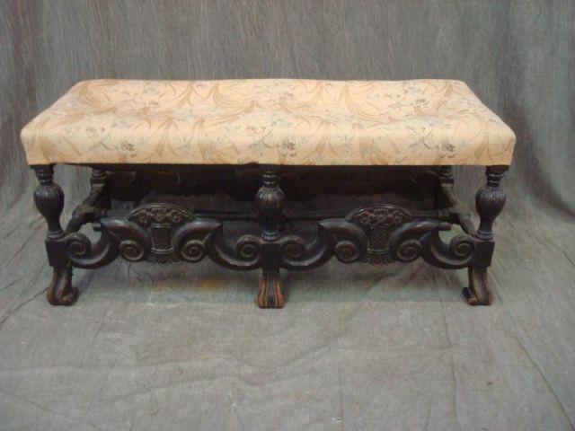 Spanish Style Bench From a Long bdc7b