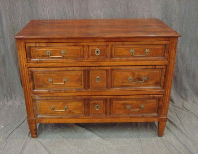 Antique French 3 Drawer Commode.