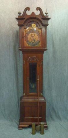 PRATT of Boston Tall Case Clock.