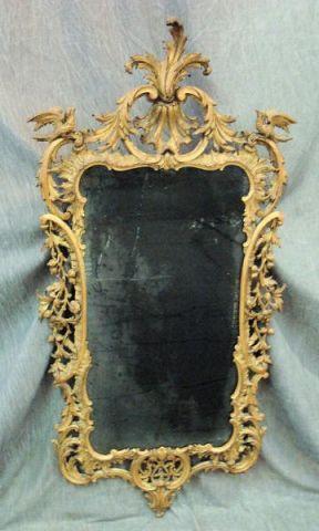 Antique English Giltwood Carved bdcab