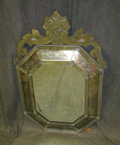 Vintage Venetian Mirror Good condition bdcb1