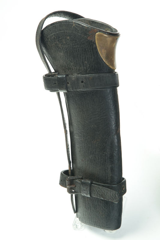 INDIAN WARS-ERA CARBINE BOOT.  Leather