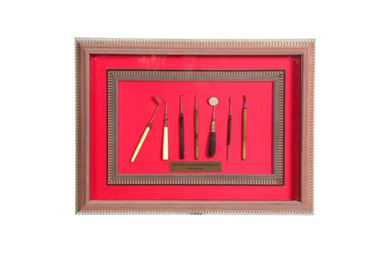 FRAMED DENTAL INSTRUMENTS.  American