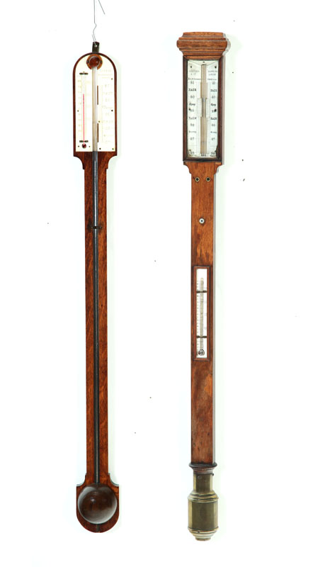 TWO BAROMETERS England early 109123