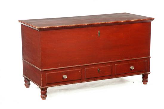 DECORATED BLANKET CHEST Possibly 109164