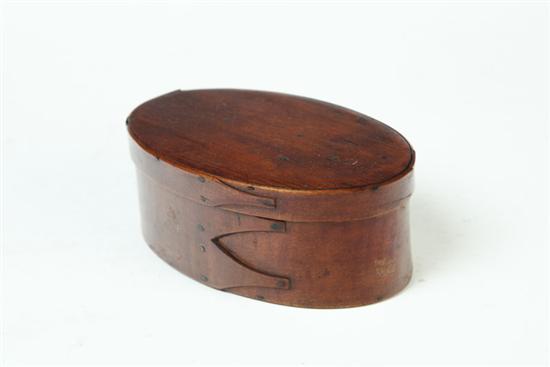 SHAKER BOX.  American  late 19th