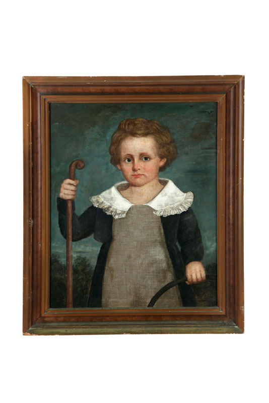 PORTRAIT OF A BOY (PROBABLY AMERICAN