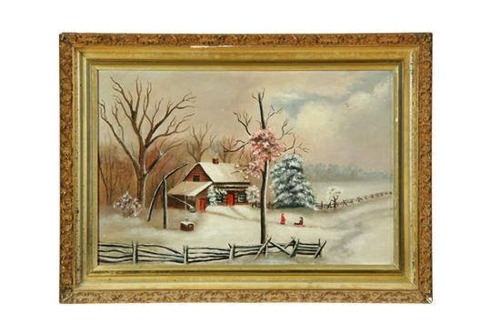 WINTER SCENE (AMERICAN SCHOOL 