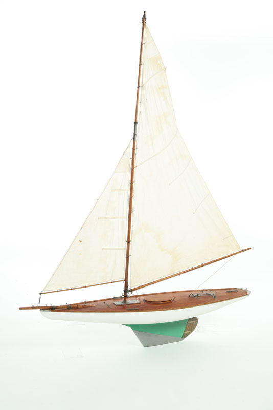 POND SAILER.  American  early 20th century