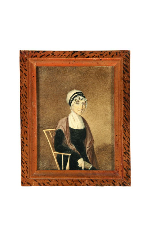 PORTRAIT OF ELIZABETH YOUNG AMERICAN 10929d