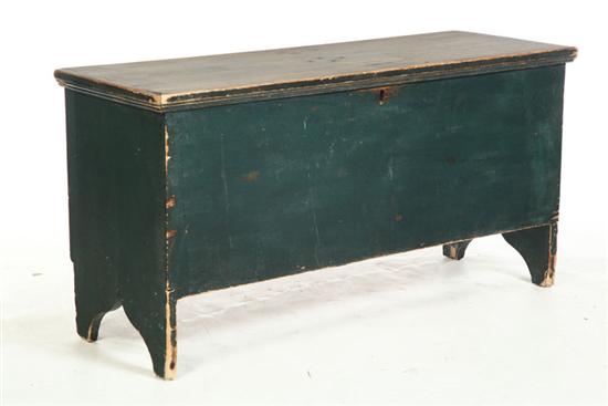 BLANKET CHEST American 19th century 1092a7