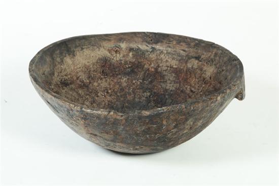 BURL BOWL.  American Indian  possibly