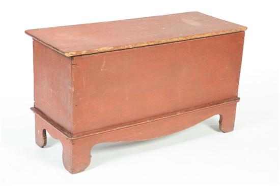 BLANKET CHEST.  American 19th century