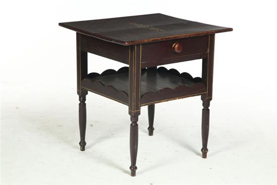 DECORATED CENTER TABLE American 10932b