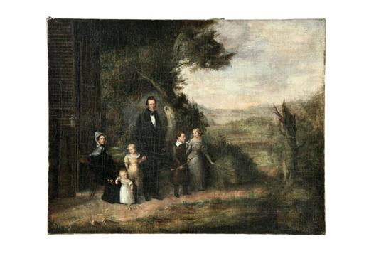 FAMILY PORTRAIT (AMERICAN SCHOOL  CA.