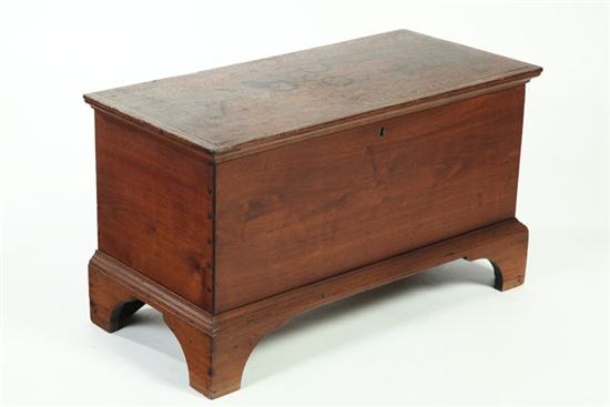 SMALL BLANKET CHEST.  American